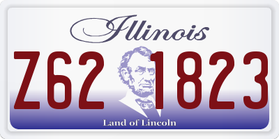 IL license plate Z621823