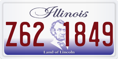 IL license plate Z621849