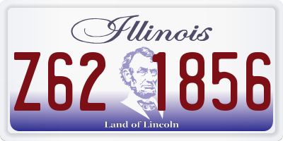 IL license plate Z621856