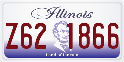 IL license plate Z621866