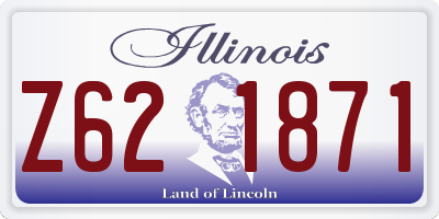 IL license plate Z621871