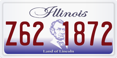 IL license plate Z621872