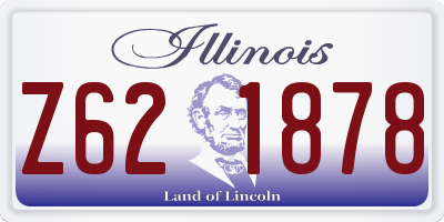 IL license plate Z621878