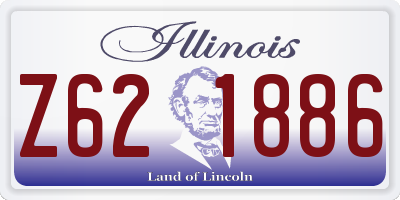 IL license plate Z621886