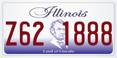 IL license plate Z621888