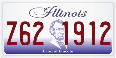 IL license plate Z621912