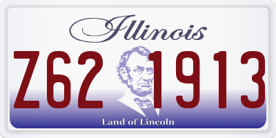 IL license plate Z621913