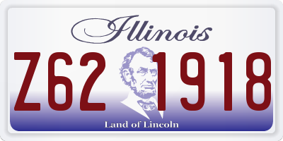 IL license plate Z621918