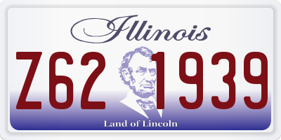 IL license plate Z621939
