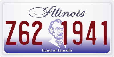 IL license plate Z621941