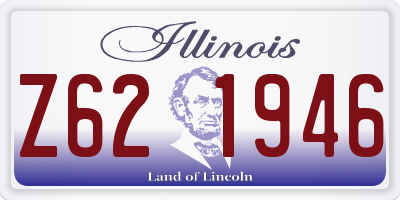 IL license plate Z621946