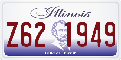 IL license plate Z621949