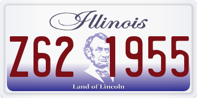 IL license plate Z621955