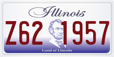 IL license plate Z621957