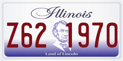 IL license plate Z621970