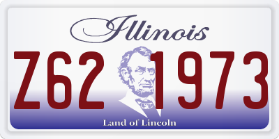 IL license plate Z621973