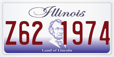 IL license plate Z621974