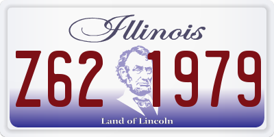 IL license plate Z621979