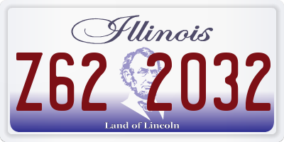 IL license plate Z622032