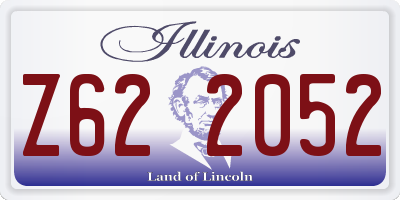 IL license plate Z622052