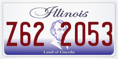 IL license plate Z622053