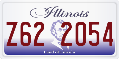 IL license plate Z622054