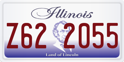IL license plate Z622055