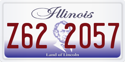 IL license plate Z622057