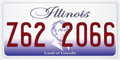 IL license plate Z622066