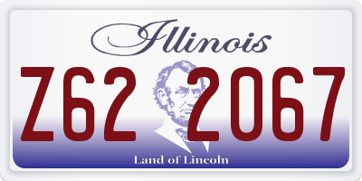 IL license plate Z622067