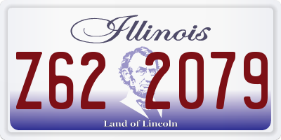IL license plate Z622079