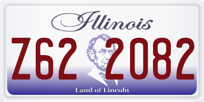 IL license plate Z622082