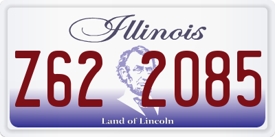 IL license plate Z622085