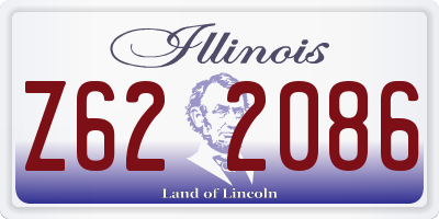 IL license plate Z622086