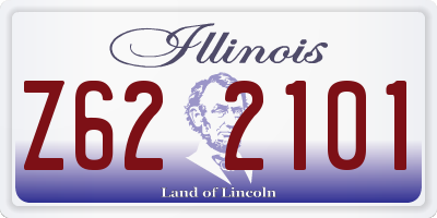 IL license plate Z622101