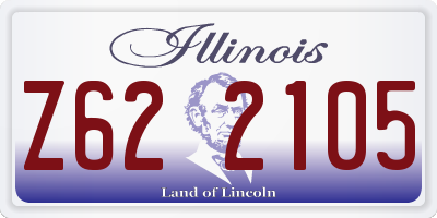 IL license plate Z622105