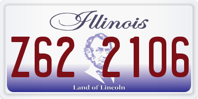 IL license plate Z622106