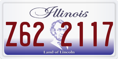 IL license plate Z622117