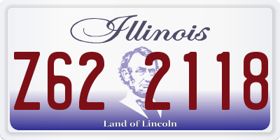 IL license plate Z622118
