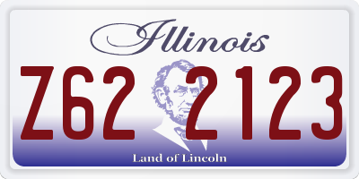 IL license plate Z622123
