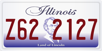IL license plate Z622127