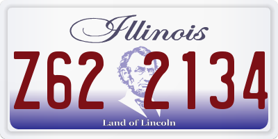 IL license plate Z622134