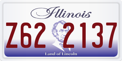 IL license plate Z622137