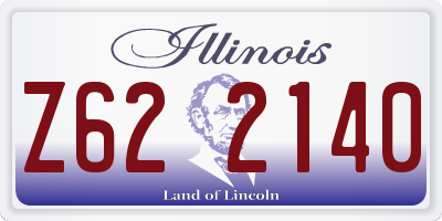 IL license plate Z622140