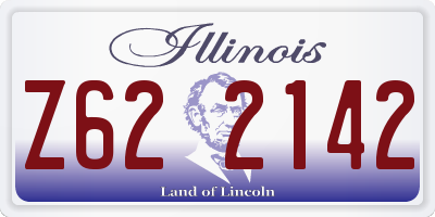 IL license plate Z622142