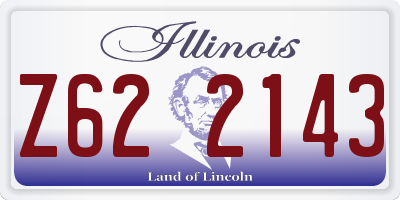 IL license plate Z622143