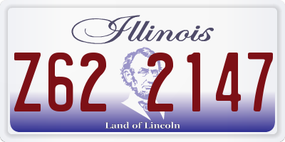 IL license plate Z622147