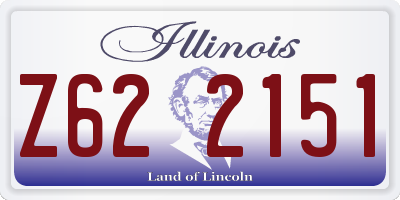 IL license plate Z622151