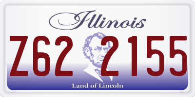 IL license plate Z622155