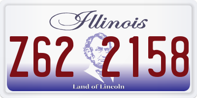 IL license plate Z622158